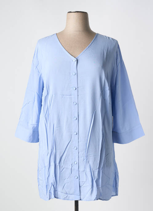 Tunique manches longues bleu SHEEGO pour femme