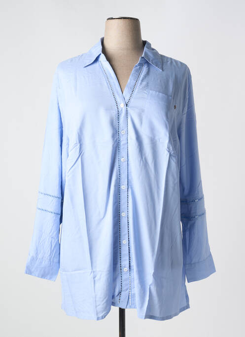 Tunique manches longues bleu SHEEGO pour femme