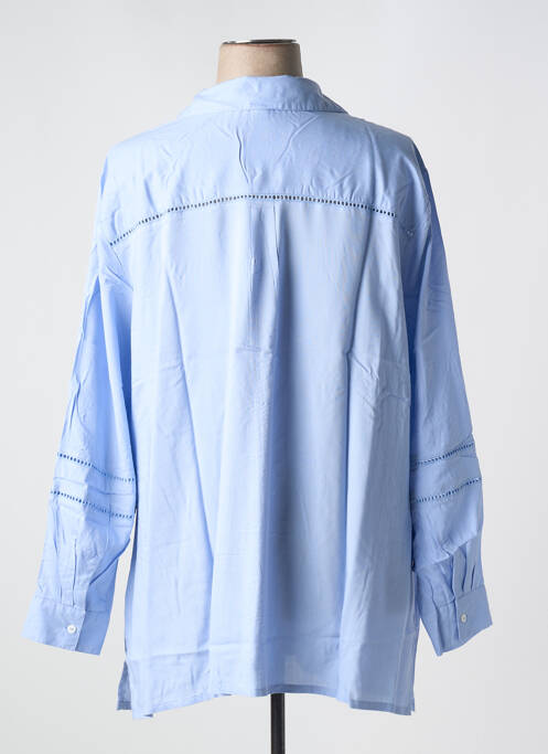 Tunique manches longues bleu SHEEGO pour femme