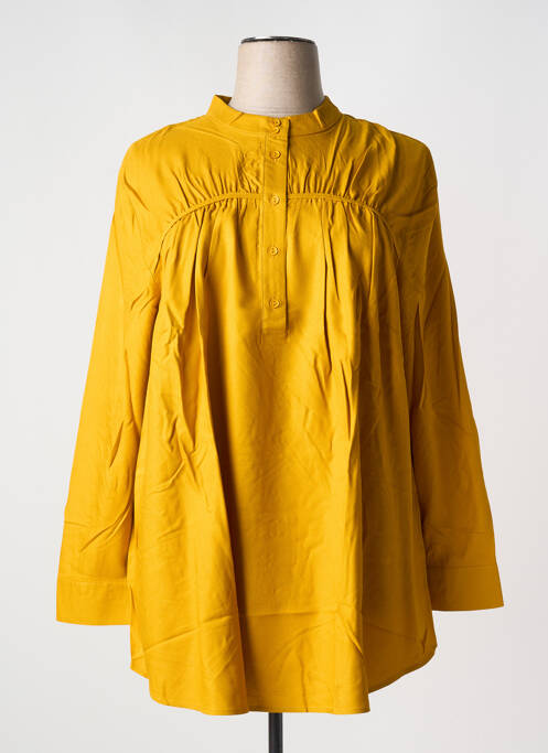 Tunique manches longues jaune SHEEGO pour femme