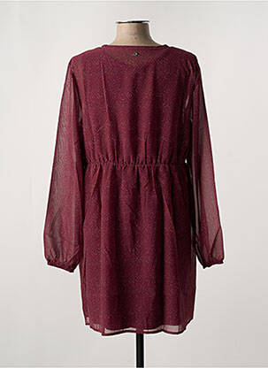Robe courte manches longues manches longues rouge SHEEGO femme