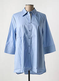 Blouse manches 3/4 manches 3/4 bleu SHEEGO femme