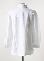 Tunique manches longues blanc SHEEGO pour femme seconde vue