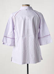 Tunique manches longues violet SHEEGO pour femme seconde vue