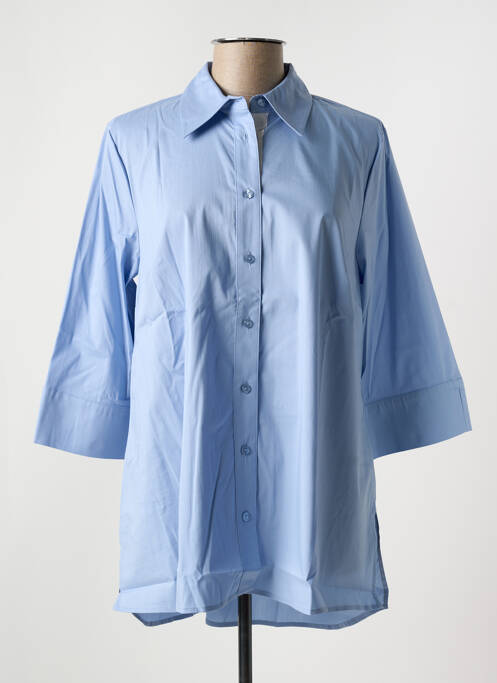 Blouse manches 3/4 manches 3/4 bleu SHEEGO femme