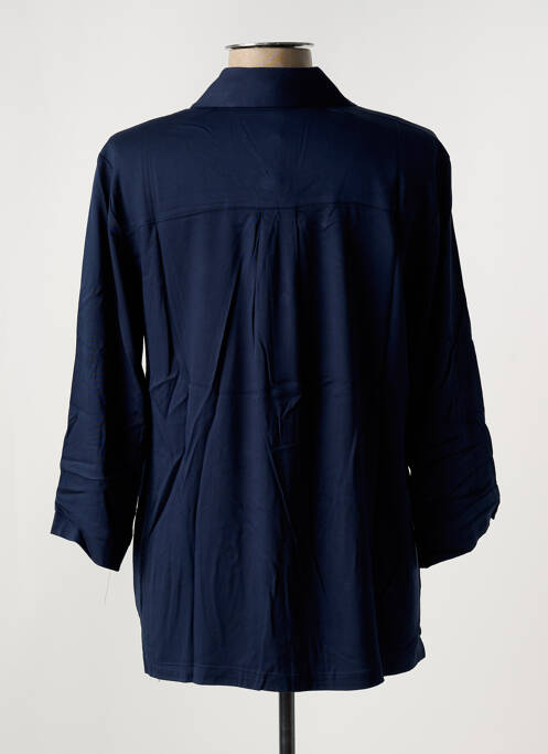 Tunique manches longues bleu SHEEGO pour femme