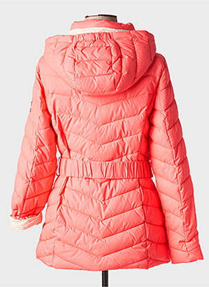Doudoune manches longues a capuche orange BEARWOOD femme