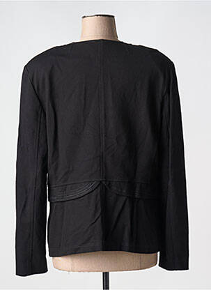 Veste casual coupe cintrée noir FRANK WALDER femme