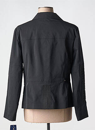Veste casual epaulette noir MY WAY femme