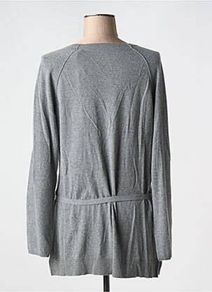 Gilet manches longues coupe cintrée gris HARRIS WILSON femme