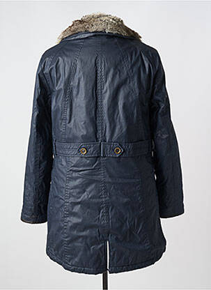 Parka manches longues sans capuche bleu RESET femme