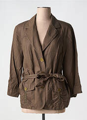 Blazer marron FRANK WALDER pour femme seconde vue