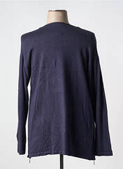 Gilet manches longues bleu FRANK WALDER pour femme seconde vue