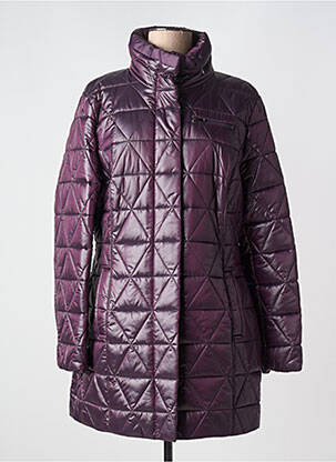 Doudoune violet FRANK WALDER pour femme