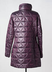 Doudoune violet FRANK WALDER pour femme seconde vue