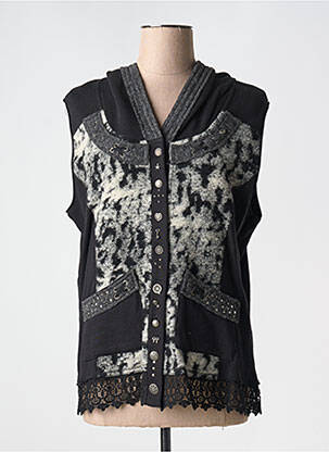 Gilet sans manche noir MERI & ESCA pour femme