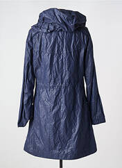 Imperméable bleu RESET pour femme seconde vue