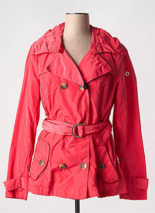 Trench rouge RESET pour femme