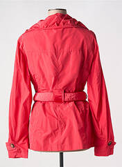 Trench rouge RESET pour femme seconde vue