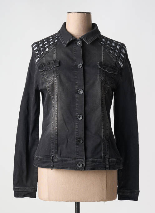 Veste casual poches noir FRED SABATIER femme