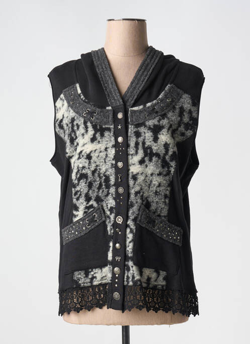 Gilet sans manche noir MERI & ESCA pour femme