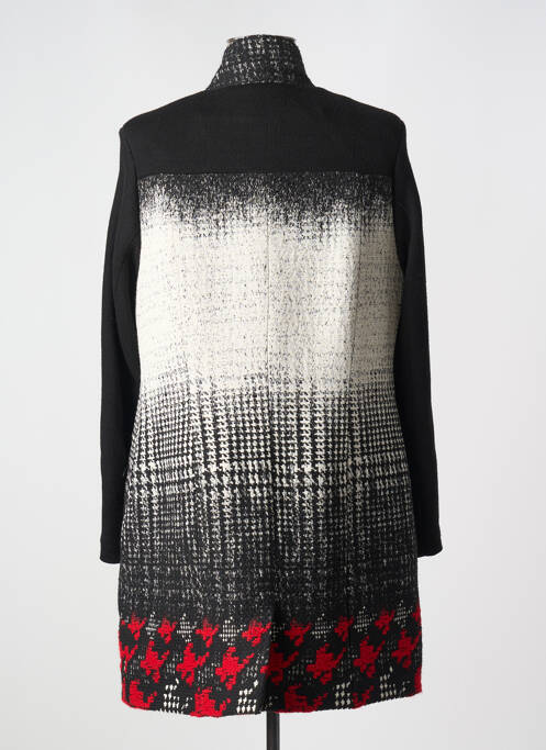 Manteau long noir GUY DUBOUIS pour femme