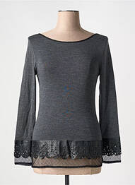 T-shirt manches longues manches longues gris ARTIMAGLIA femme