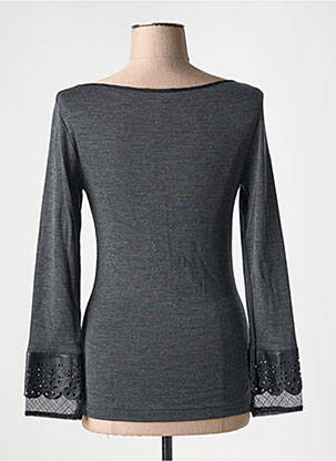 T-shirt manches longues manches longues gris ARTIMAGLIA femme