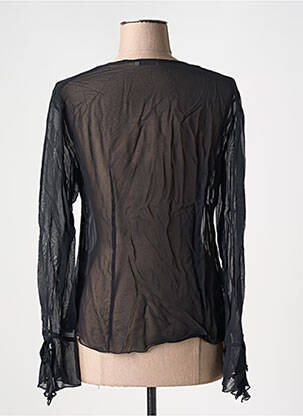 Gilet manches longues coupe cintrée noir GIORGIA NETTI femme