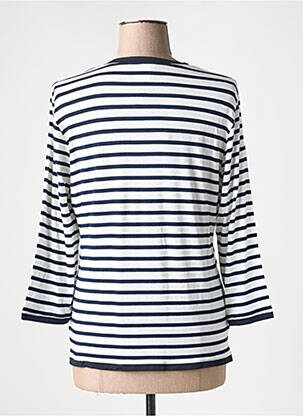 T-shirt manches longues manches longues bleu GUY DUBOUIS femme