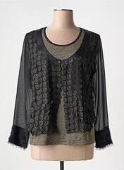 Blouse noir MERI & ESCA pour femme seconde vue