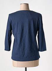 T-shirt bleu FRANK WALDER pour femme seconde vue