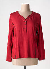 T-shirt rouge FRANCOISE F pour femme seconde vue