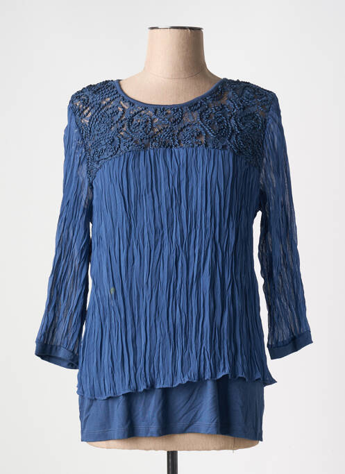 Blouse bleu MERI & ESCA pour femme