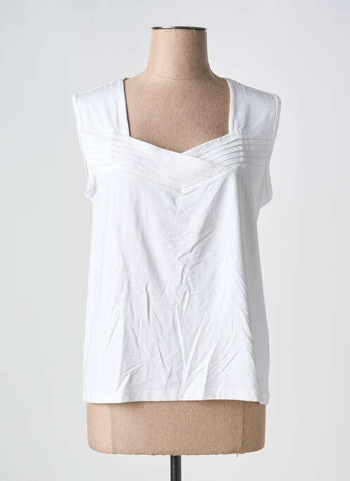 Top blanc GUY DUBOUIS pour femme