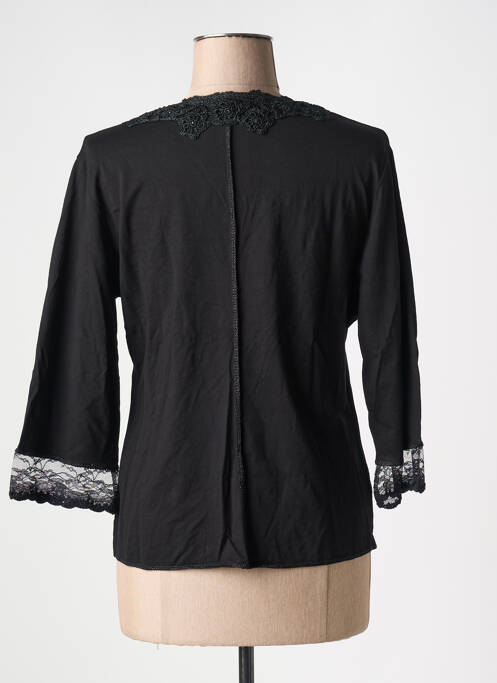 Top noir VANGO pour femme