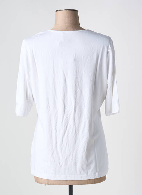 T-shirt blanc FRANK WALDER pour femme
