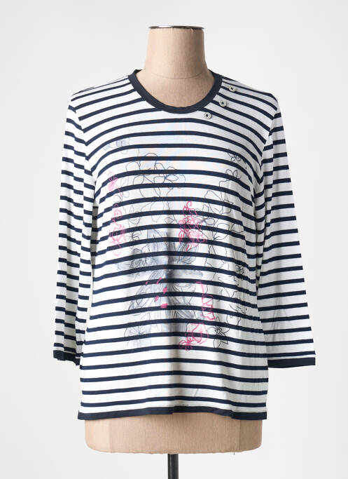 T-shirt bleu GUY DUBOUIS pour femme