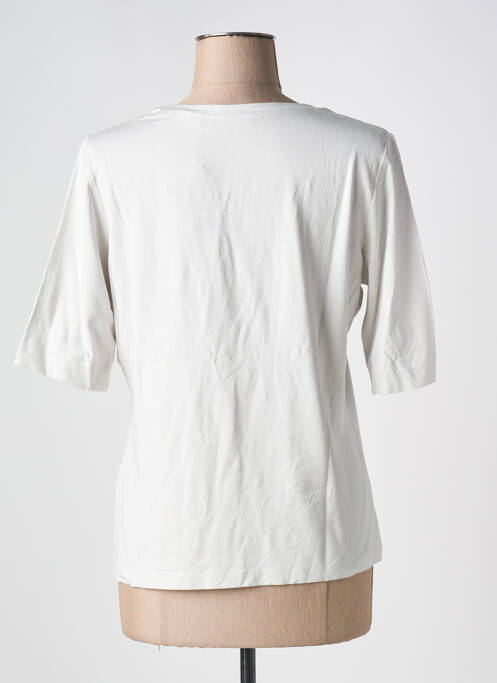 T-shirt gris FRANK WALDER pour femme