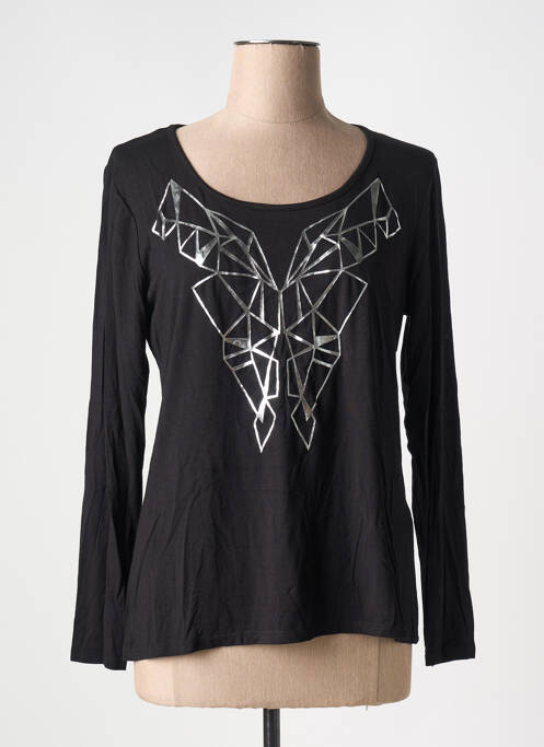 T-shirt noir DECA pour femme