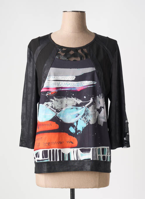 T-shirt noir GUY DUBOUIS pour femme