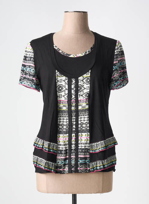 T-shirt noir GUY DUBOUIS pour femme