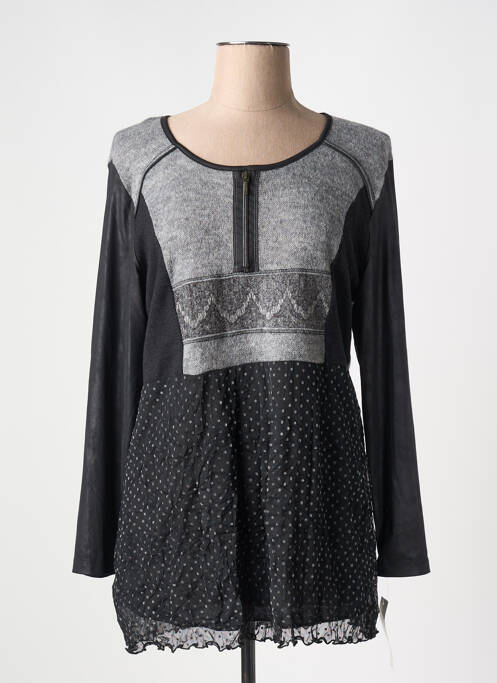 Tunique manches longues gris MERI & ESCA pour femme