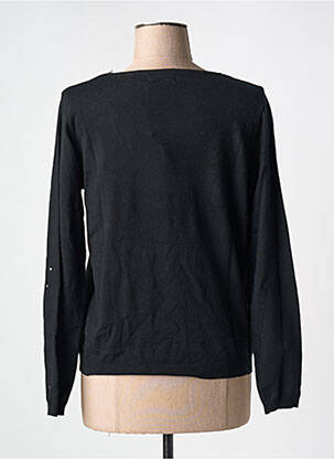Pull stretch manches longues noir TRIPODE femme