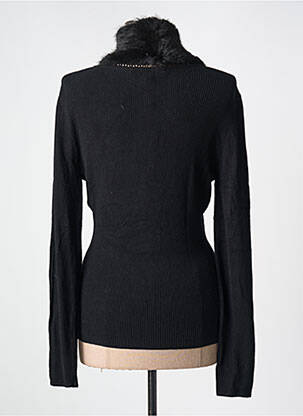 Pull stretch manches longues noir FUEGO WOMAN femme