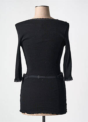 Top/caraco stretch noir ARTIMAGLIA femme