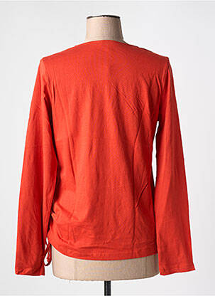T-shirt manches longues manches longues orange AGATHE & LOUISE femme