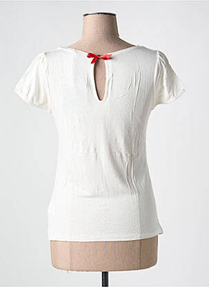 T-shirt manches longues manches longues beige POUSSIERE D'ETOLE femme