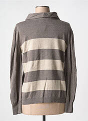 Pull col roulé marron FRANK WALDER pour femme seconde vue