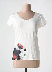 T-shirt beige POUSSIERE D'ETOLE pour femme seconde vue